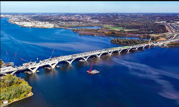Woodrow Wilson Bridge Accident Today, Heavy Traffic Reported Following Crash On Woodrow Wilson Bridge In Maryland